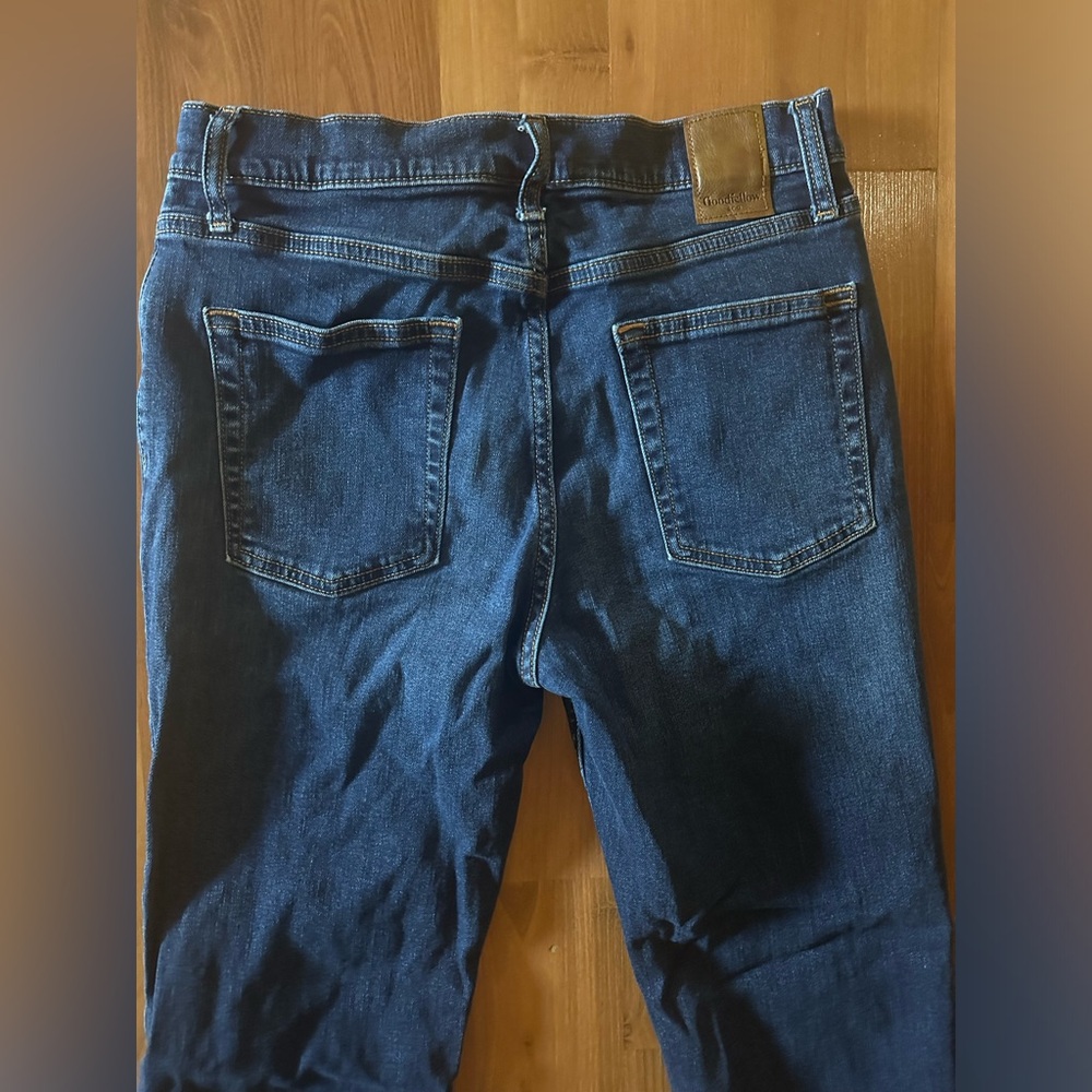 Goodfellow & Co 30Wx32L slim straight jeans 👖 like new - Picture 7 of 7